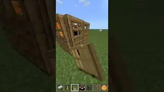 how to make Minecraft smallest house #shorts