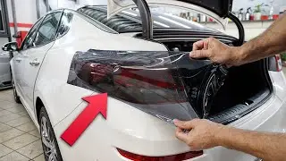 How to TINT Headlights Yourself? / Step-by-Step Instructions