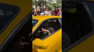 yağmur şimşek araba fuarıda 