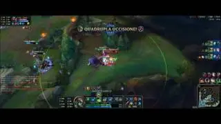 Twitch double pentakill and a quadra in one game
