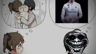 Pikiran Masa Kecil🔥🔥🔥 (Cewek : Punya Pasangan👰) / (Cowok : Jadi Cristiano Ronaldo ⚽🏟️) #fifa #cr7