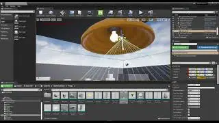 8. Разбор дочерних элементов в UE4. BSP геометрия, вкладка Details, и static, stationary, movable.