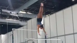 Becky Downie 🇬🇧 - Pre-Olympic Training -Beam & Bars - July 2024