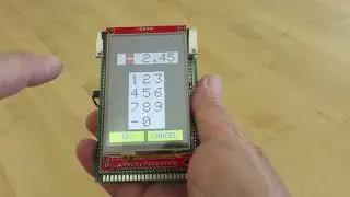 Demo of a ILI9488 touchscreen powered by Arduino