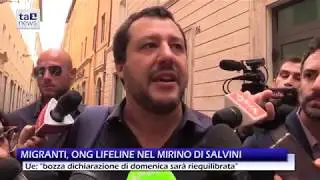 MIGRANTI, ONG LIFELINE NEL MIRINO DI SALVINI