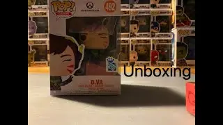 Funko Pop D.va with Nano Cola Gamestop Exclusive Unboxing