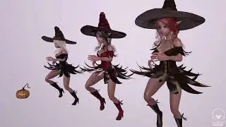 Video Preview Halloween Gerl Running