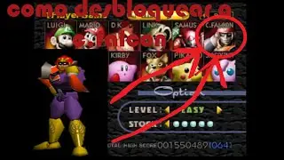 TUTORIAL SUPER SMASH BROS (N64) DESBLOQUEAR A C. FALCON