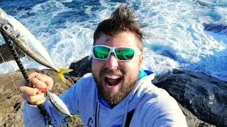 Риболов на сафрид с чепаре мазало от риби в екстремни условия ЧЕРНО МОРЕ СИНЕМОРЕЦ + GPS координати