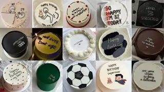 Simple Bento Cake Ideas for Husband’s Birthday |  Husband's Birthday Cake Designs/Bento Cake ideas