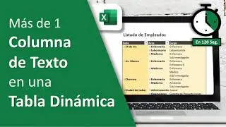 Add more than one column of text to a pivot table in Excel - SMARTpro Academy