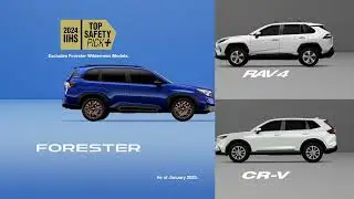 2025 Subaru Forester vs Toyota RAV4 & Honda CR-V | Tacoma Subaru