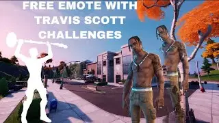 HOW TO GET THIS FREE EMOTE IN FORTNITE-TRAVIS SCOTT CHALLENGES