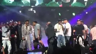 G-Unit vs Slowbucks Fight at Hot 97 Summer Jam FULL VIDEO of Chain Snatch