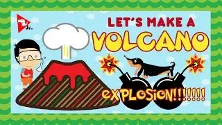 Make a Volcano with Dylan and Lazer | Activities for Kids