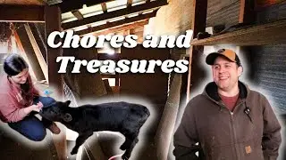 Farm Chores and Treasures 👩🏻‍🌾 | Homestead VLOG