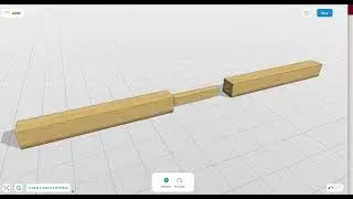 Create a mortise and tenon in MakeByMe using shape cut and dado