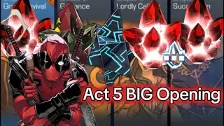 Act 5 COMPLETED And Act 5.2 Exploration Crystal Opening (MCOC Road To Cavalier)