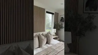 bedroom wall transformation!!