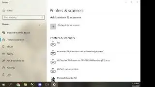 Adding a Network Printer