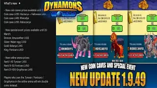 New dynamons world update 1.9.49 full review🎃💎🔥