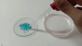 Simplified Concepts 017: Demonstrating the effect of heat on hydrated copper 2 sulphate