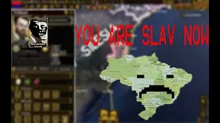 Slavs.... Unify BRAZIL???!!! (HOI4 Red Flood Time-Lapse)
