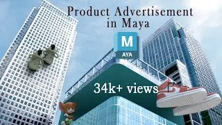 How to Create CGI Product Ads Using VFX in Maya | Maya Tutorial | Maya 2023