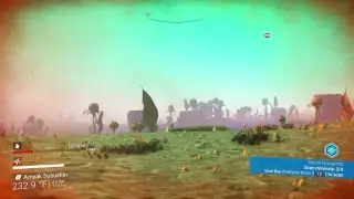 Scanning critters in 560.F Storms Atlas No Man's Sky 1.3