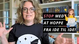 Stop med at hoppe fra ide til ide! Din bog bliver aldrig færdig