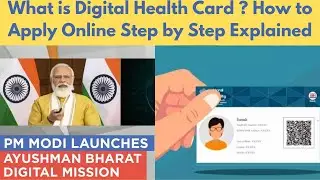 What is Digital Health ID Card : How to Register Step by Step Explained