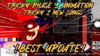 Funky Friday | NEW TRICKY PHASE 3 UPDATE [Showcase Tricky Phase 3 Animation]