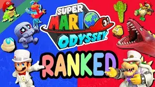 I Ranked ALL OF MARIO ODYSSEY • MEGAVIDEO