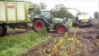 Loonbedrijf Huzen maisoogst 2011