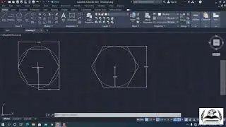 Polygon Tool with all Command in AutoCAD | AUTODESK AUTOCAD in Urdu & Hindi