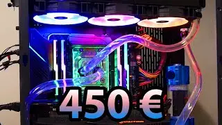 Rakensimme custom-loop vesijäähdytyksen prosessorille