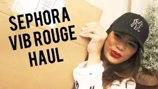 HUGE SEPHORA VIB ROUGE HAUL + Say Hi To My Second Born