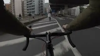 Cycling Tokyo, Japan | road bike | Cinematic Look POV