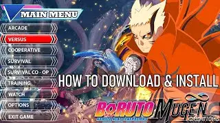 How to Download & Install Boruto JUS MUGEN on PC - Tutorial