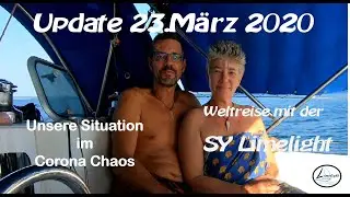 Update Coronakrise in Las Perlas von der SY Limelight 23.03.2020 