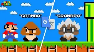 Super Mario Bros. Challenge Google Translated...