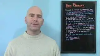 Hotel English, Part 2: How to change and cancel a hotel reservation (English conversation lesson)