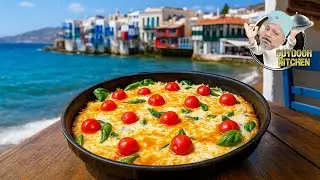 Reisnudeln mit Hackfleisch & Käse | Griechisches Kritharaki Rezept