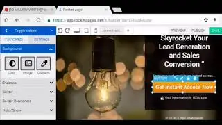 RocketPages tutorial for tablet users