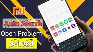How to solve MI Mobile app drawer auto search open problem | redmi mobile App search problem|