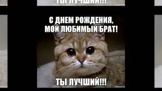 Любимому брату в день рождения. Я люблю тебя брат, лучшая песня брату.