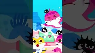 엄마 상어가 얼굴을 다친 이유는.. #shorts