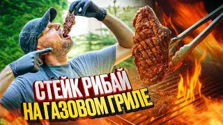 Сочный стейк за 10 минут на компактном газовом гриле HOT SIDE !