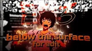 [Below the surface 🧊] - Solo Leveling [AMV\EDITS] 4k