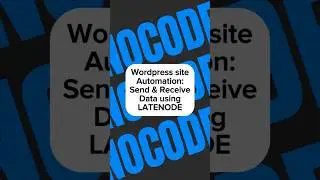 Automate your WP site fast! Say bye to manual work.
